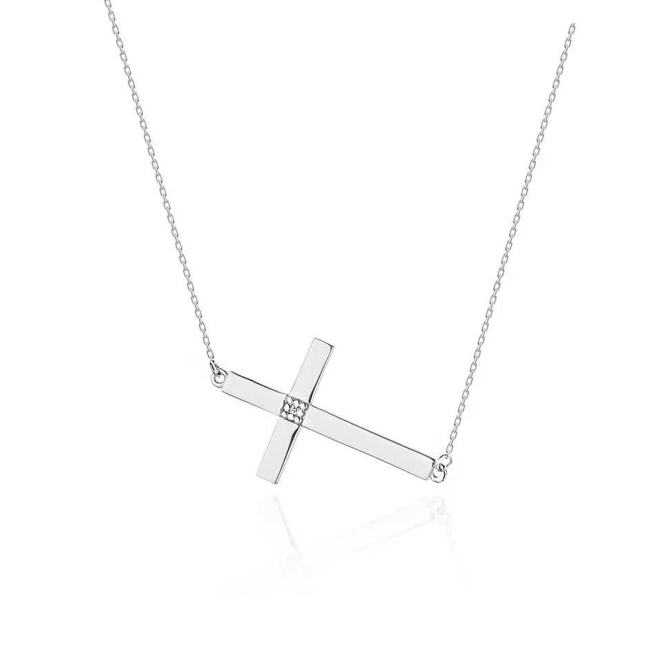 Goldkette mit 0,005 ct Diamant