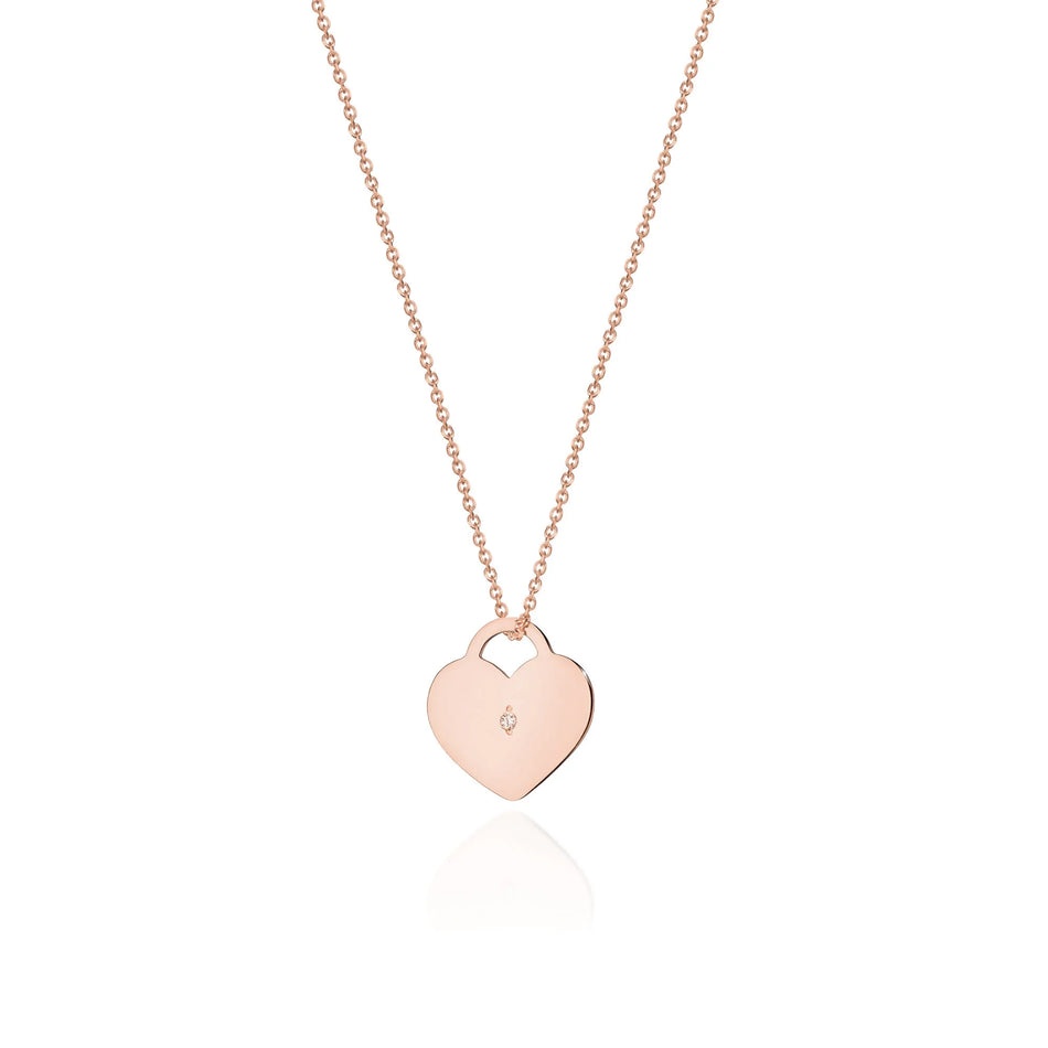 Goldkette mit 0,005 ct Diamant