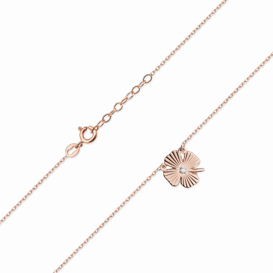 Goldkette mit 0,005 ct Diamant