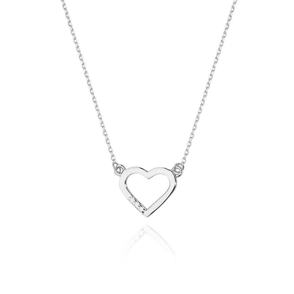 Goldkette mit 0,015 ct Diamanten