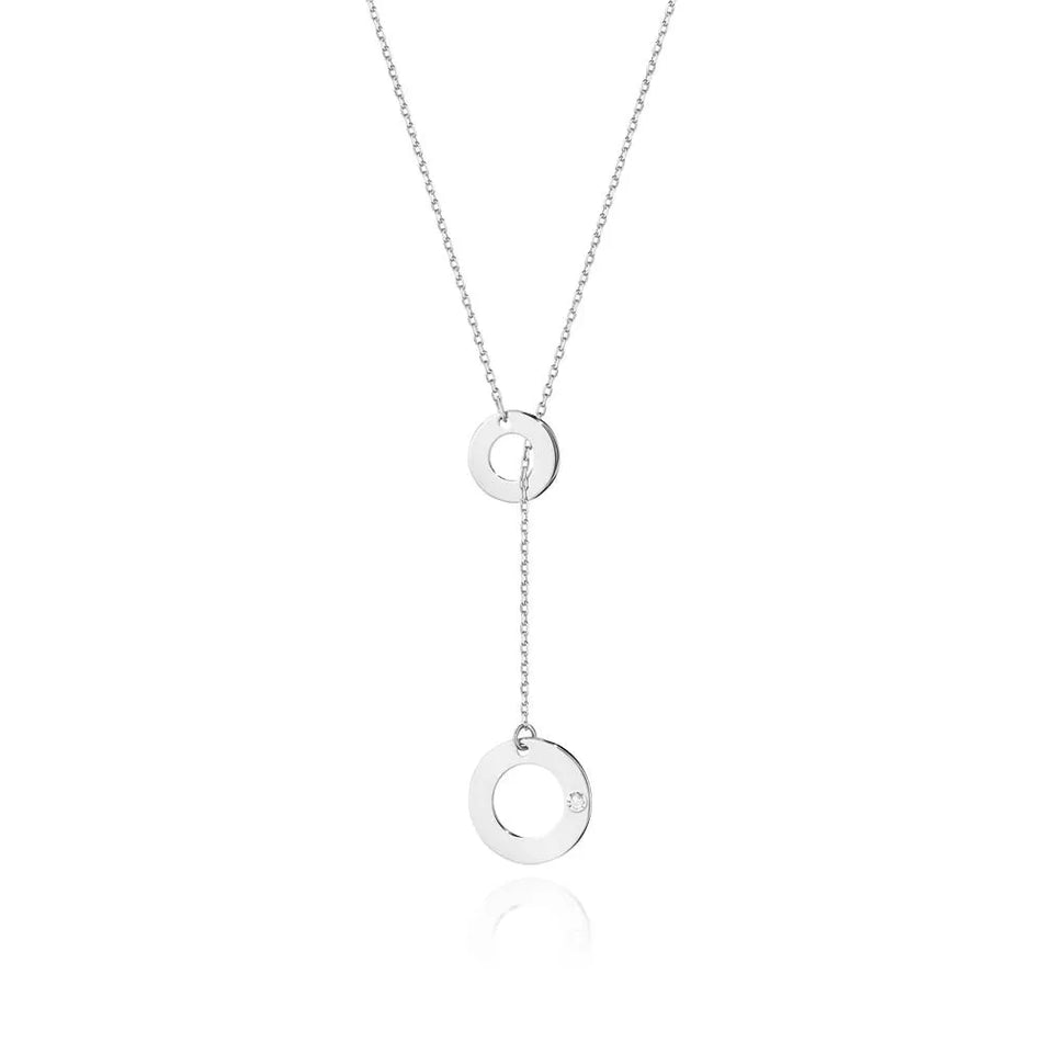 Goldkette mit 0,015 ct Diamant