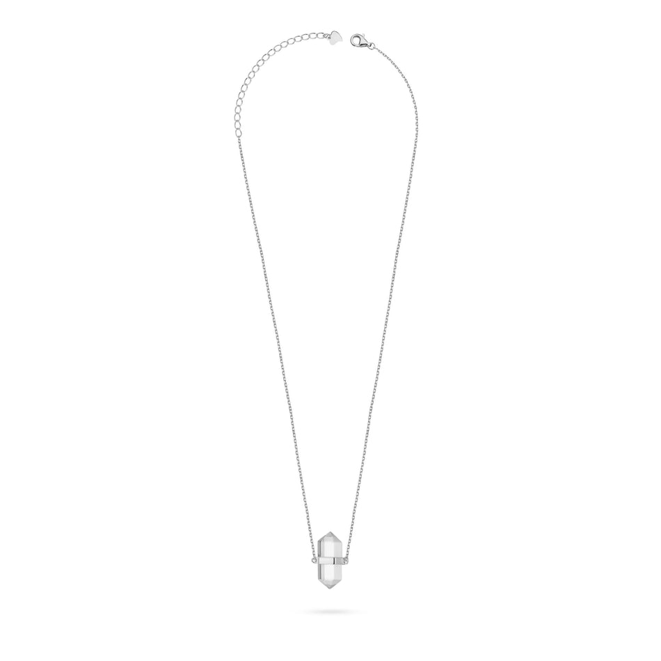 Silber Halskette Kristall