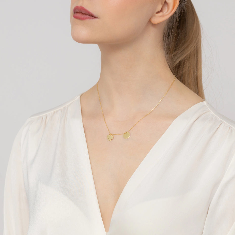 Vergoldete Silber Halskettenringe