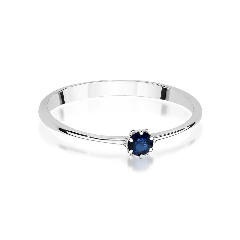 Gold Ring with 0.15ct Sapphire