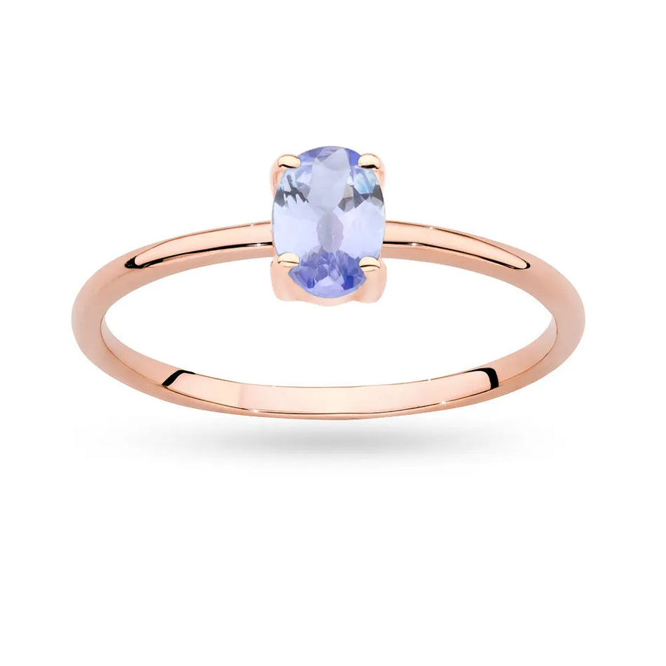 Gold Ring with 0.40ct Tansanit