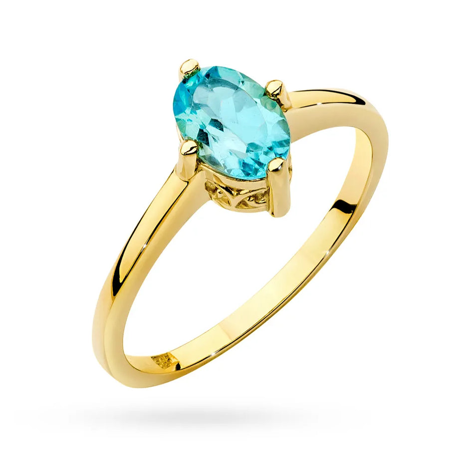 Ring mit Topas 0.90ct | 14K (585) Gold