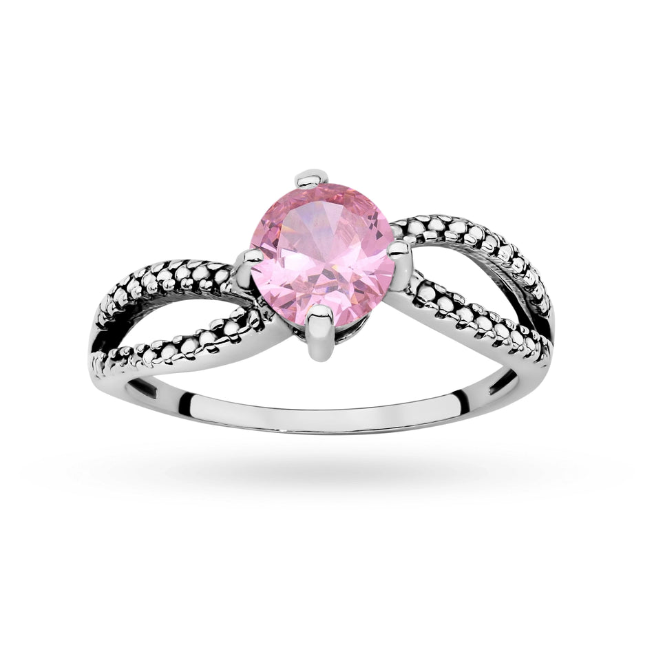 Silber Ring mit Zirkonia