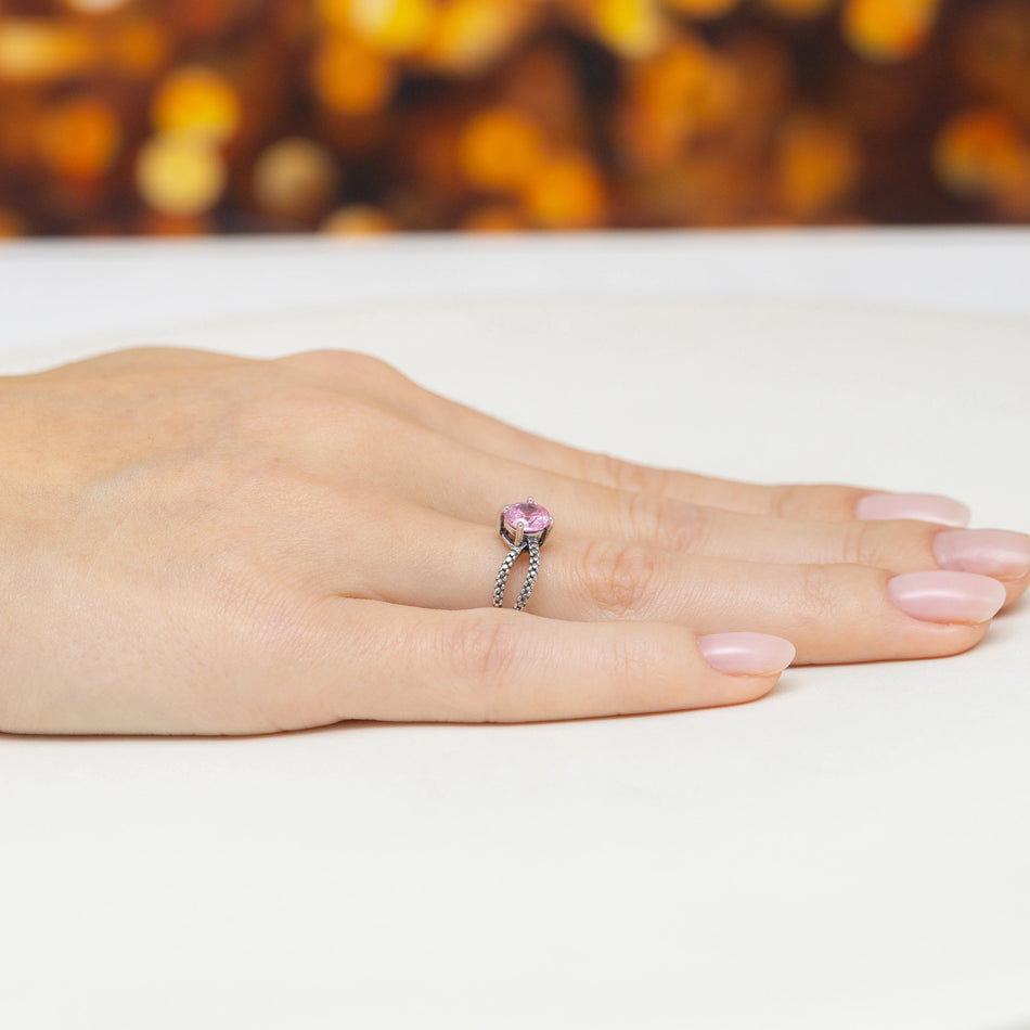 Silber Ring mit Zirkonia