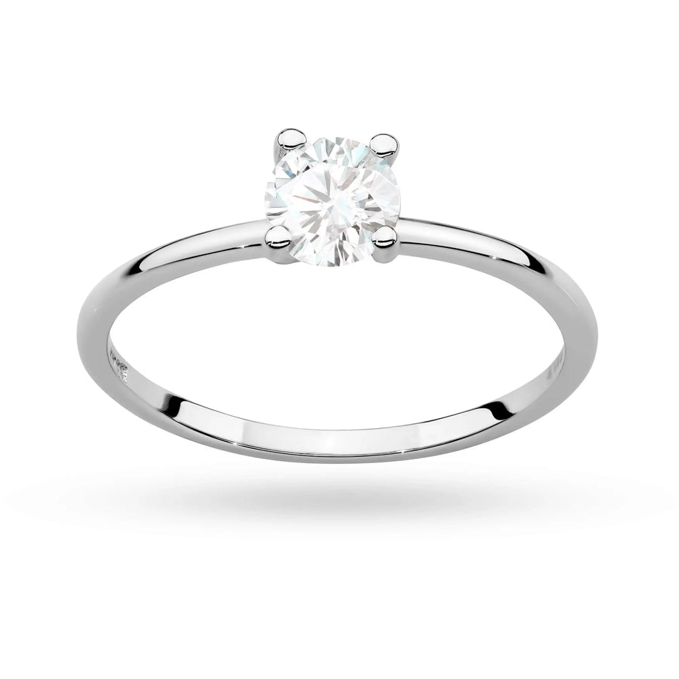 Silber Ring mit Zirkonia