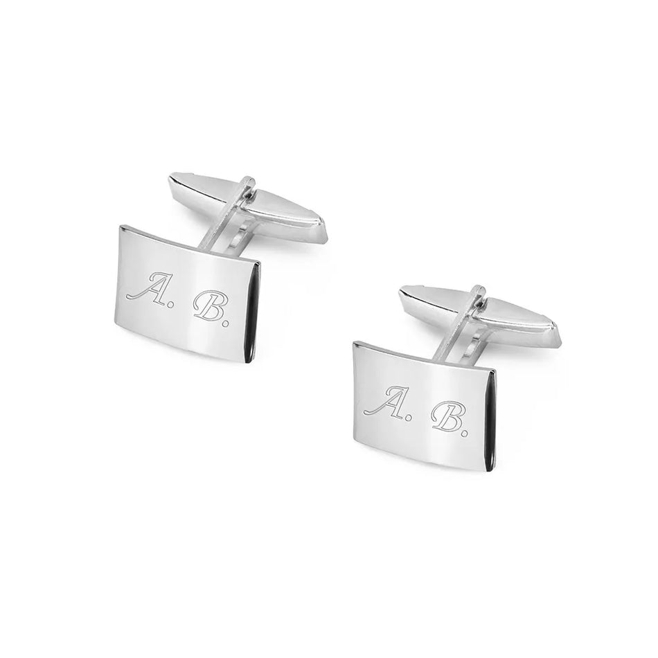 Herren Silber Manschettenknöpfe