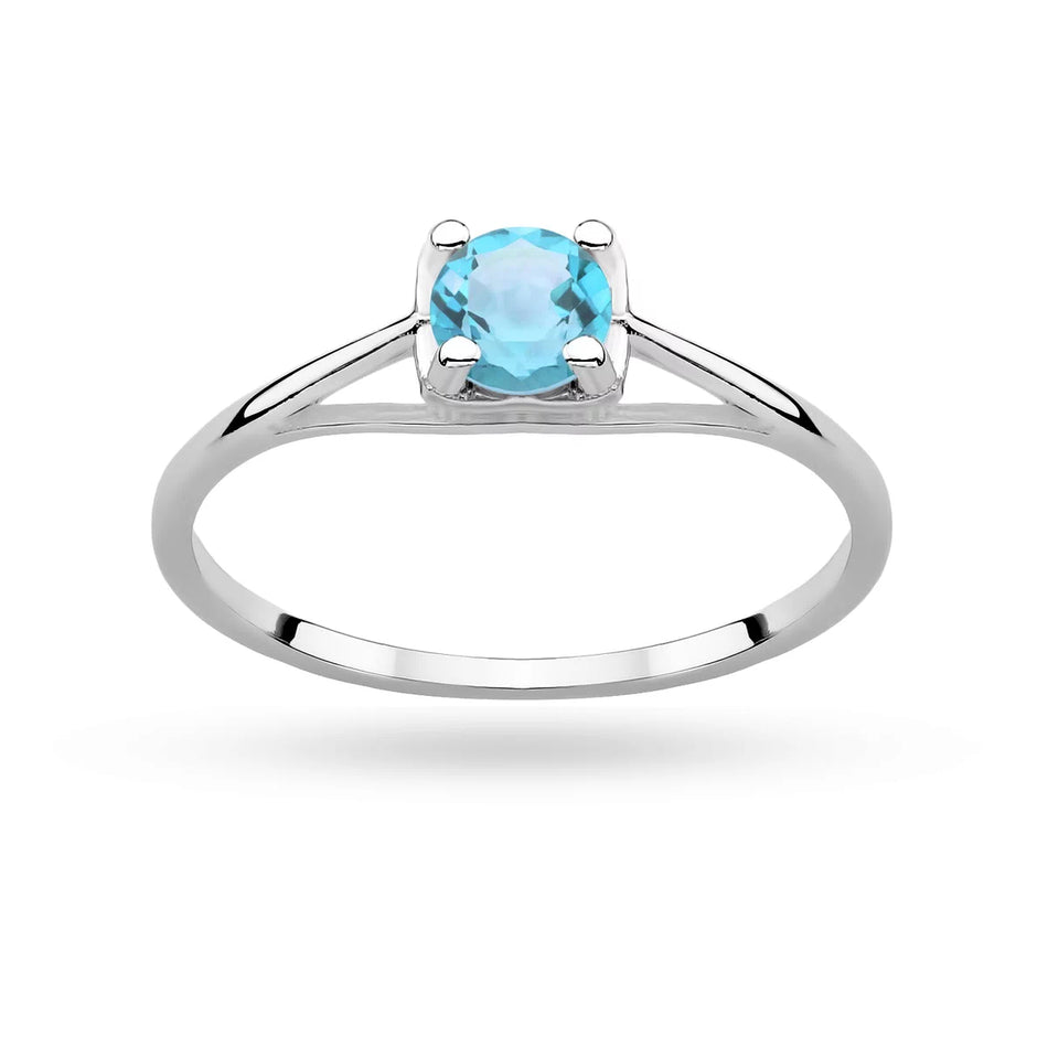 Silber Ring mit Zirkonia