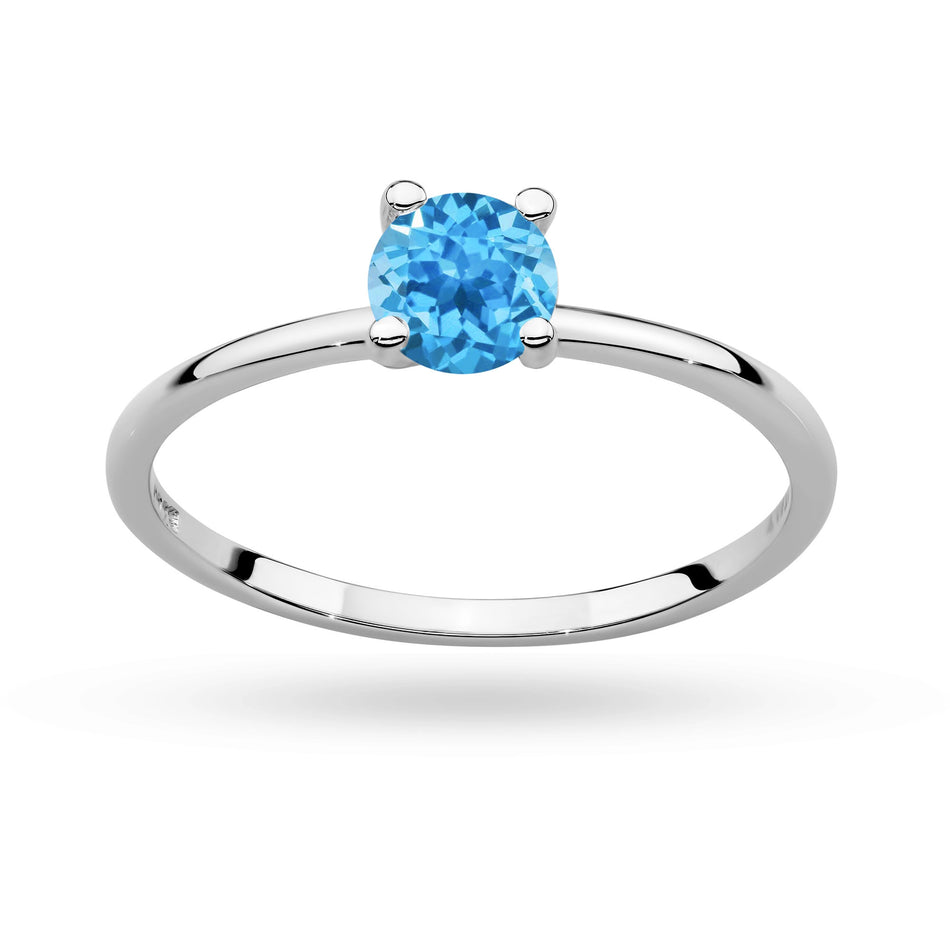 Silber Ring mit Zirkonia