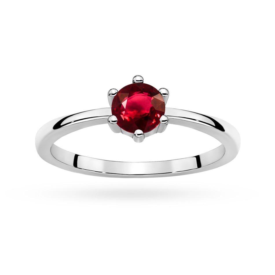 Silber Ring mit Zirkonia