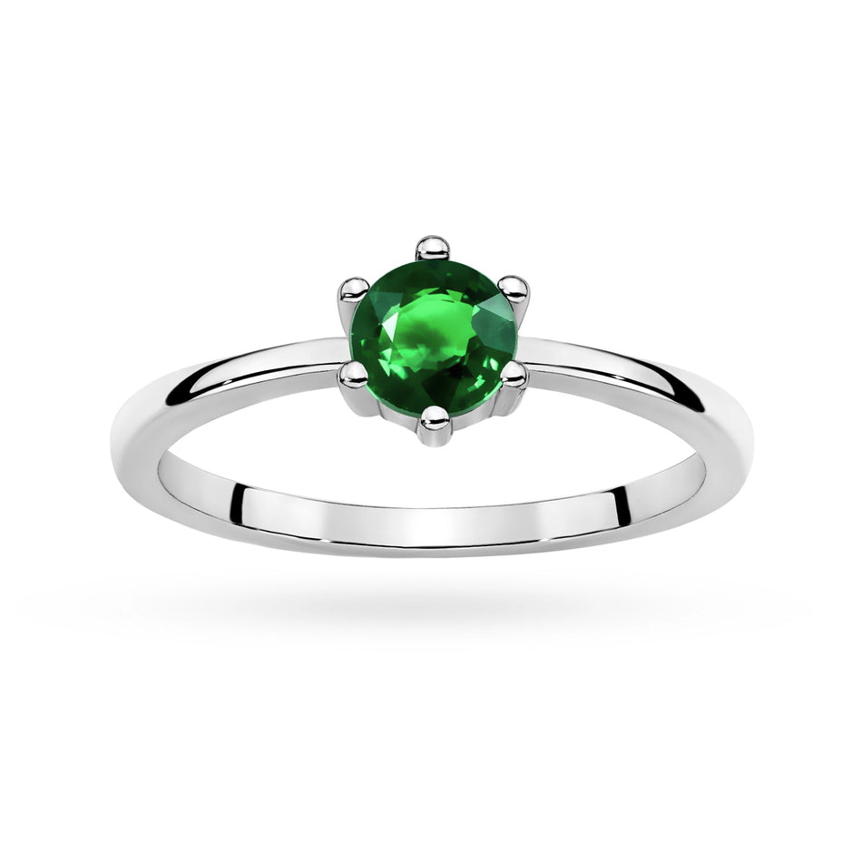 Silber Ring mit Zirkonia