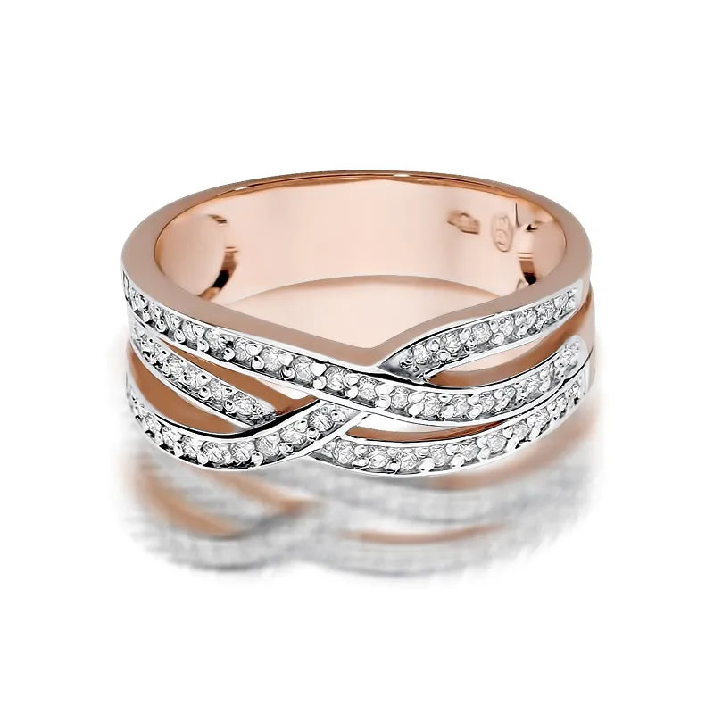 Gold Ring with 0.265ct Diamonds