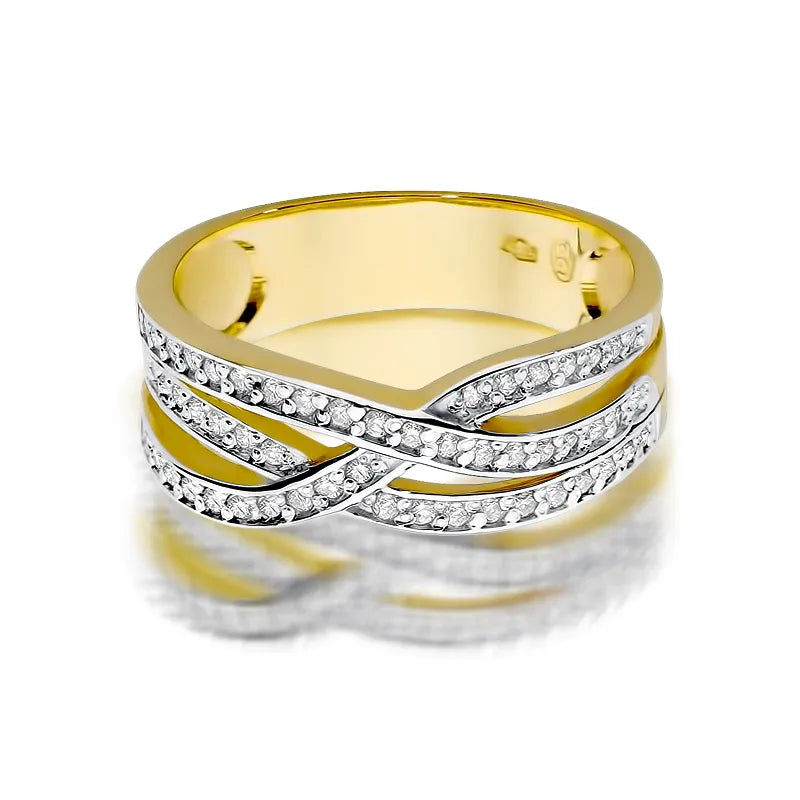 Gold Ring with 0.265ct Diamonds