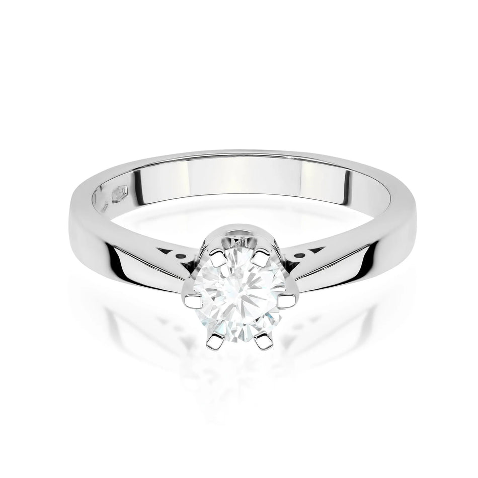 Goldring mit 1,00 ct Diamant