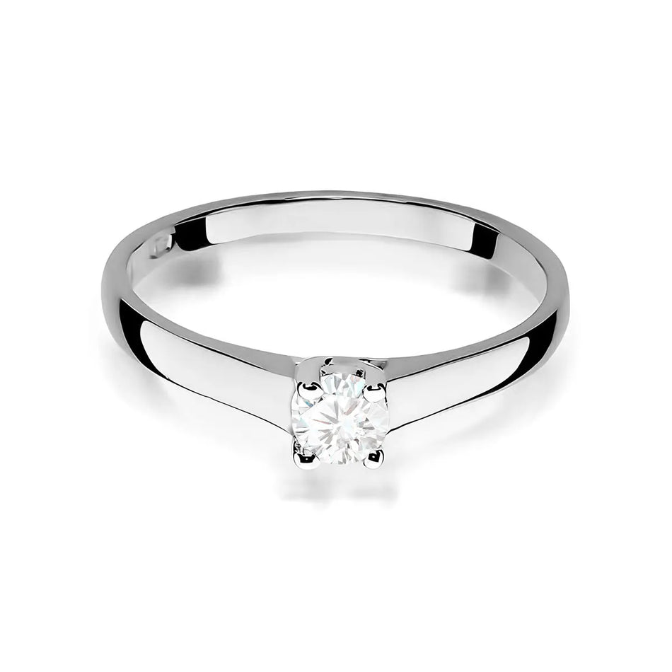 Gold Ring with 0.20ct Diamond