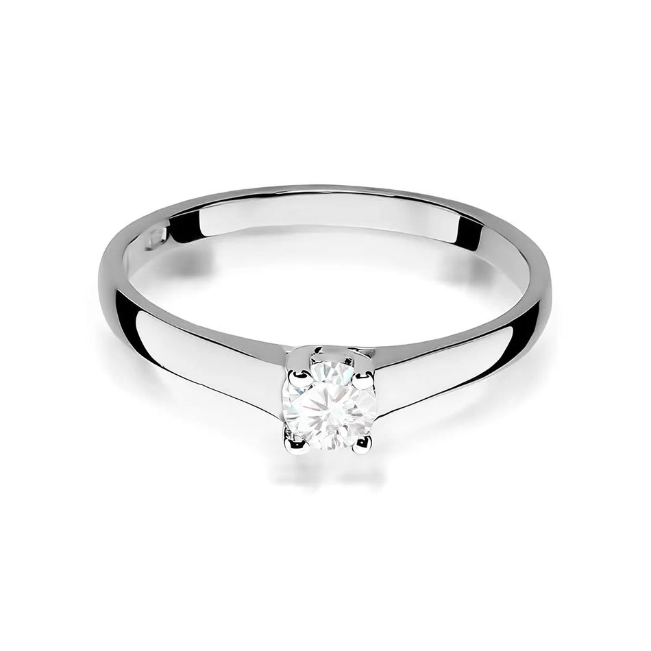 Goldring mit 0,20 ct Labrodiamanten