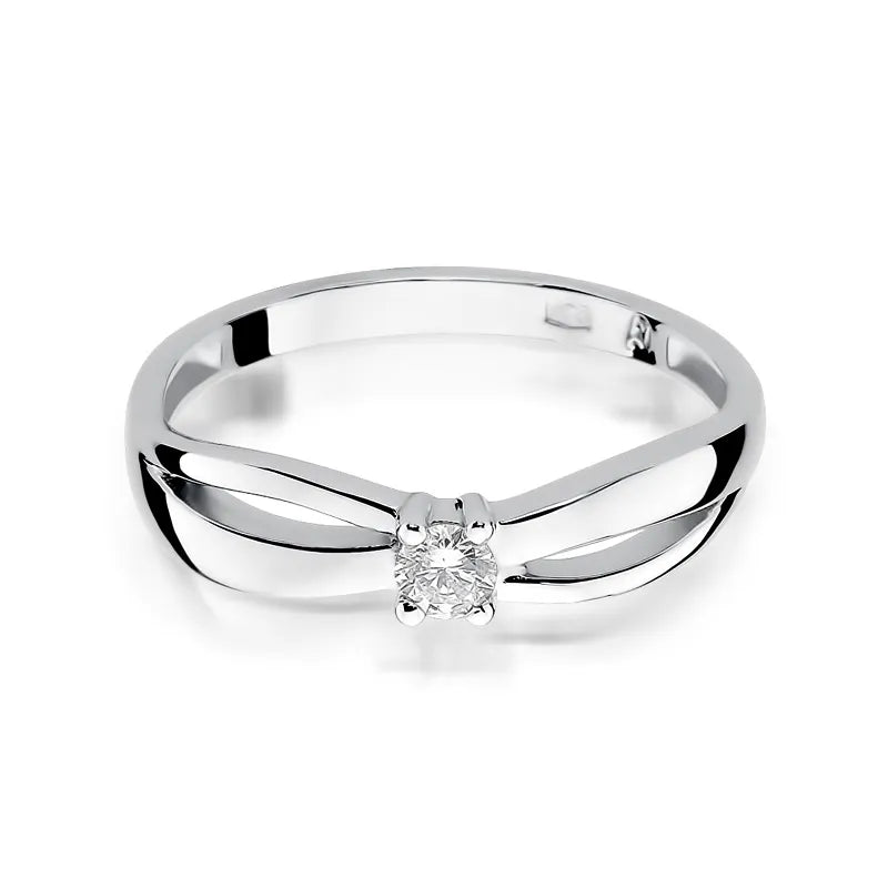 Gold Ring with 0.10ct Diamond