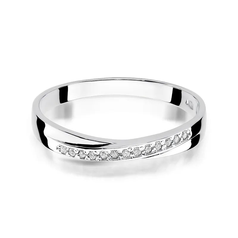 Gold Ring with 0.065ct Diamonds