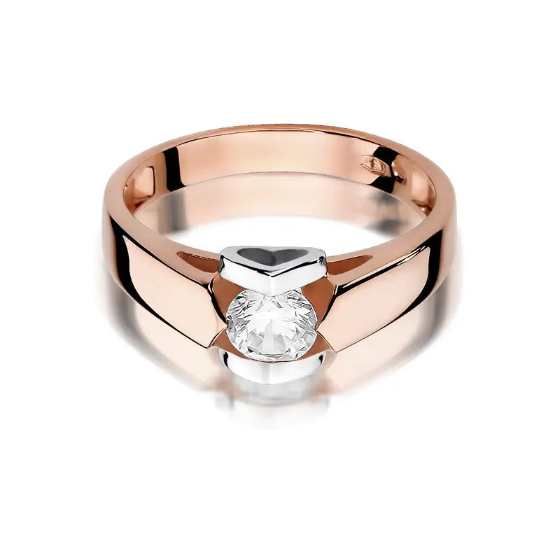 Goldring mit 0,50 ct Diamant