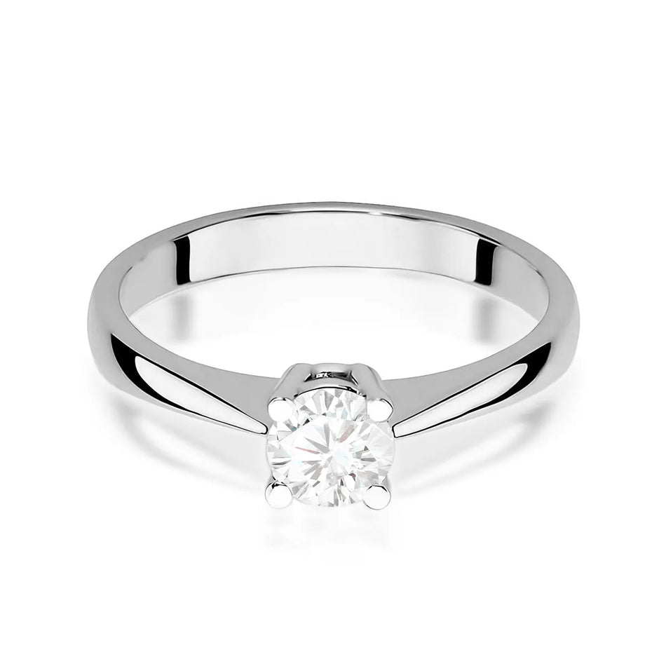 Goldring mit 0,50 ct Diamant
