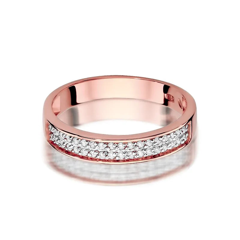 Gold Ring with 0.18ct Diamonds