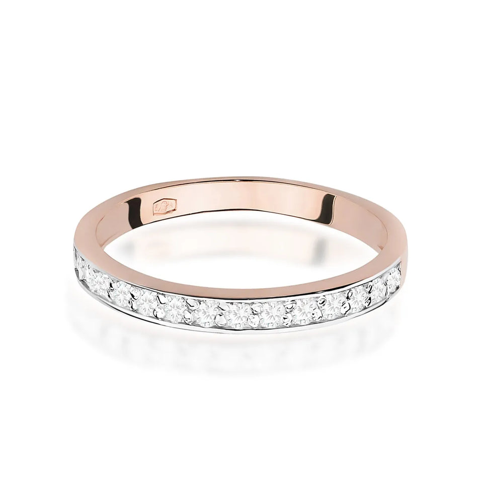 Gold Ring with 0.203ct Diamonds