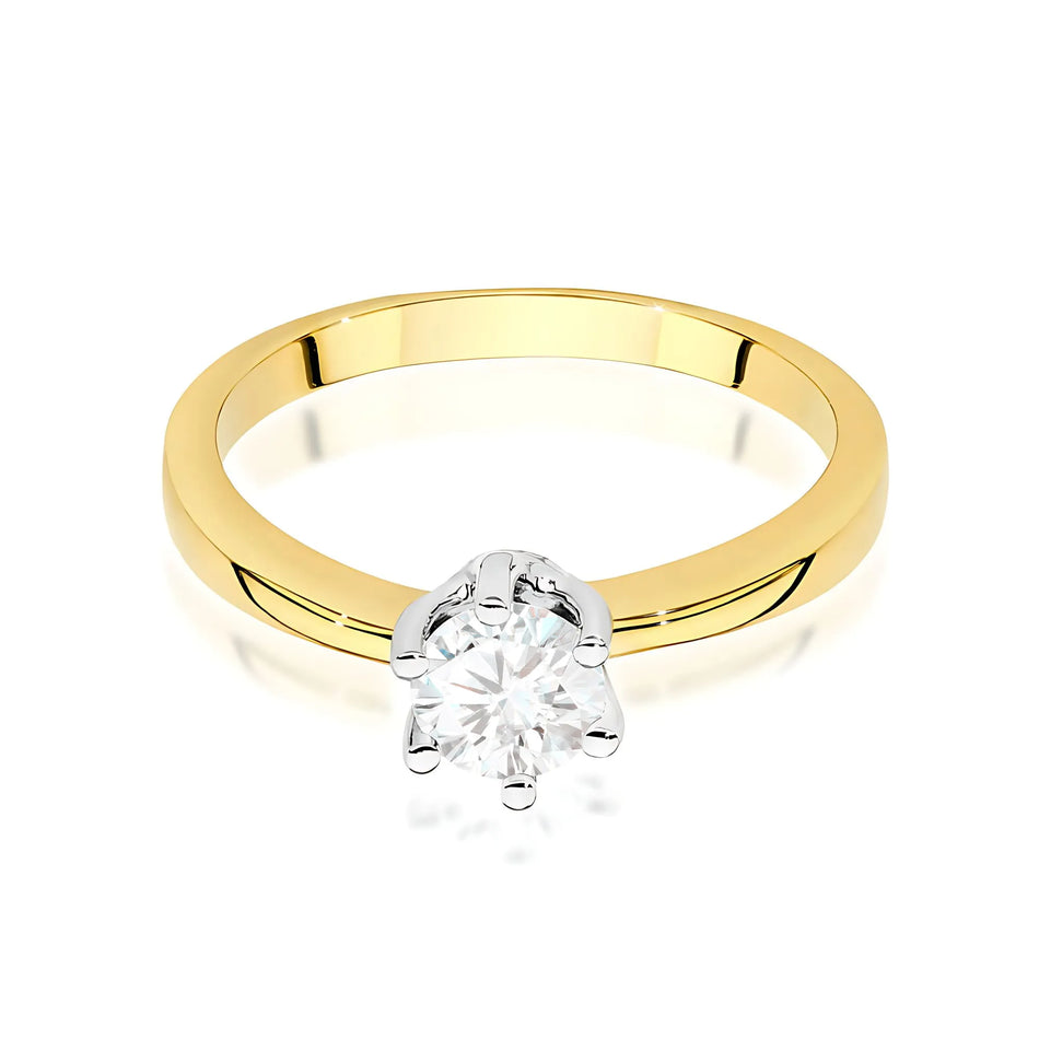 Gold Ring with 0.50ct Diamond