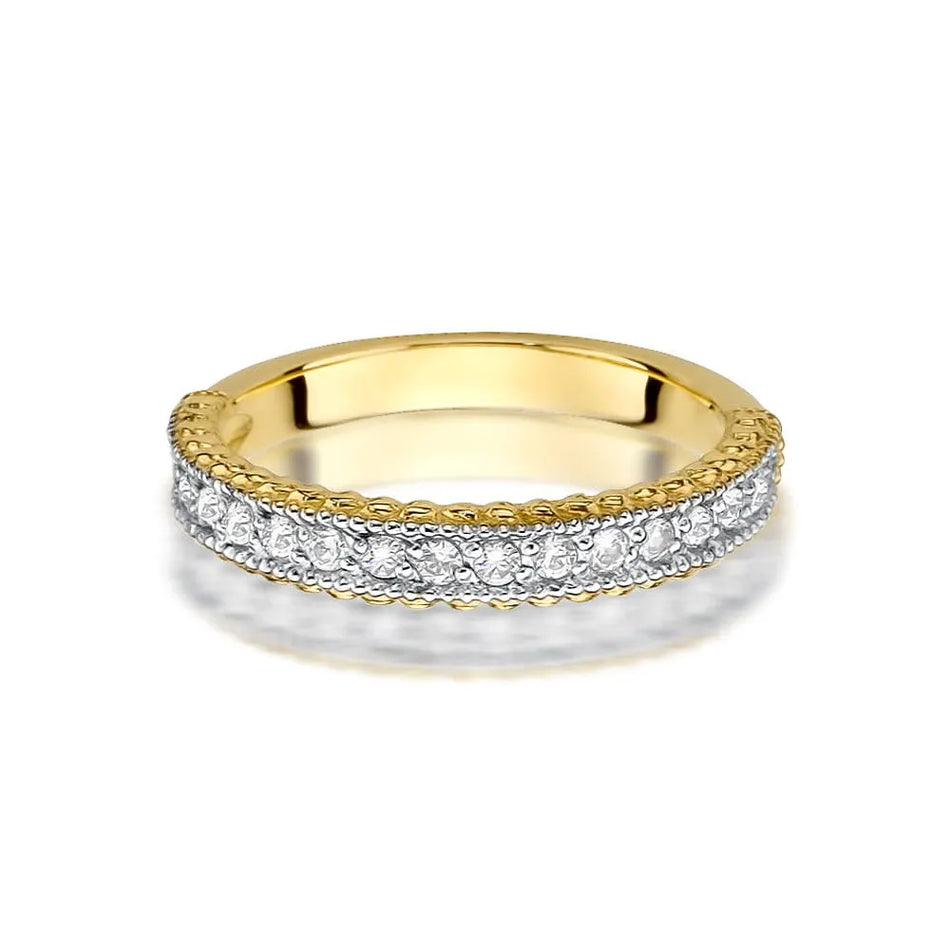 Gold Ring with 0.247ct Diamonds