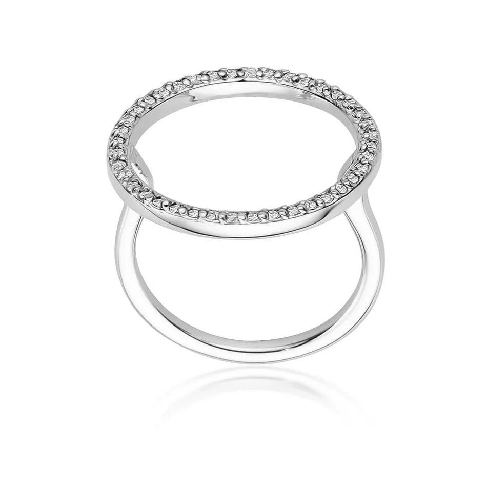 Goldring mit 0,20 ct Diamanten