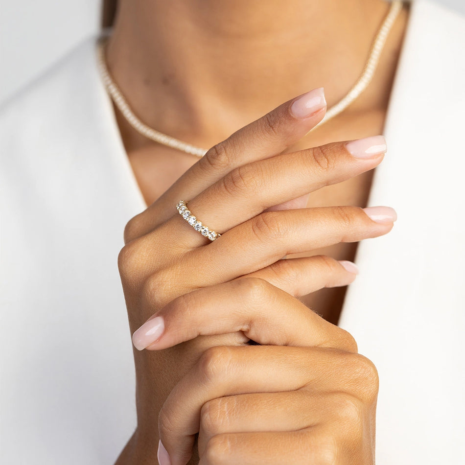 Ring mit Labordiamant 1.44ct | 14K (585) Gold