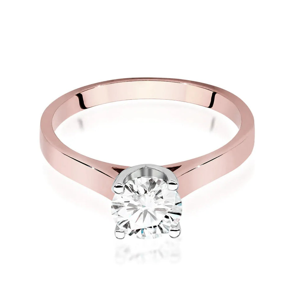 Gold Ring with 1.00ct Diamond