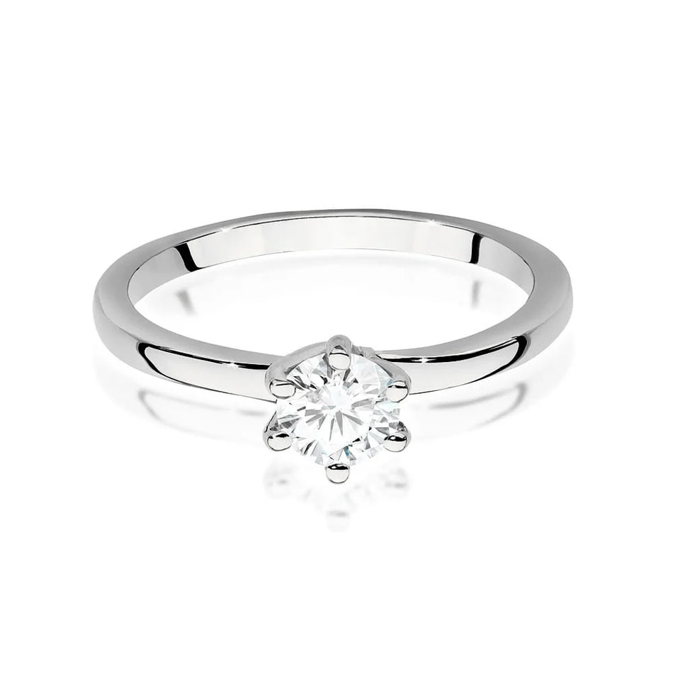 Goldring mit 0,50 ct Diamant