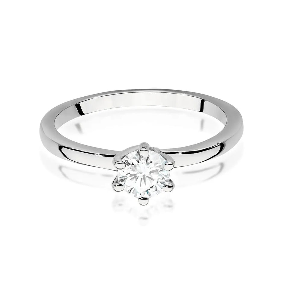 Goldring mit 0,50 ct Diamant