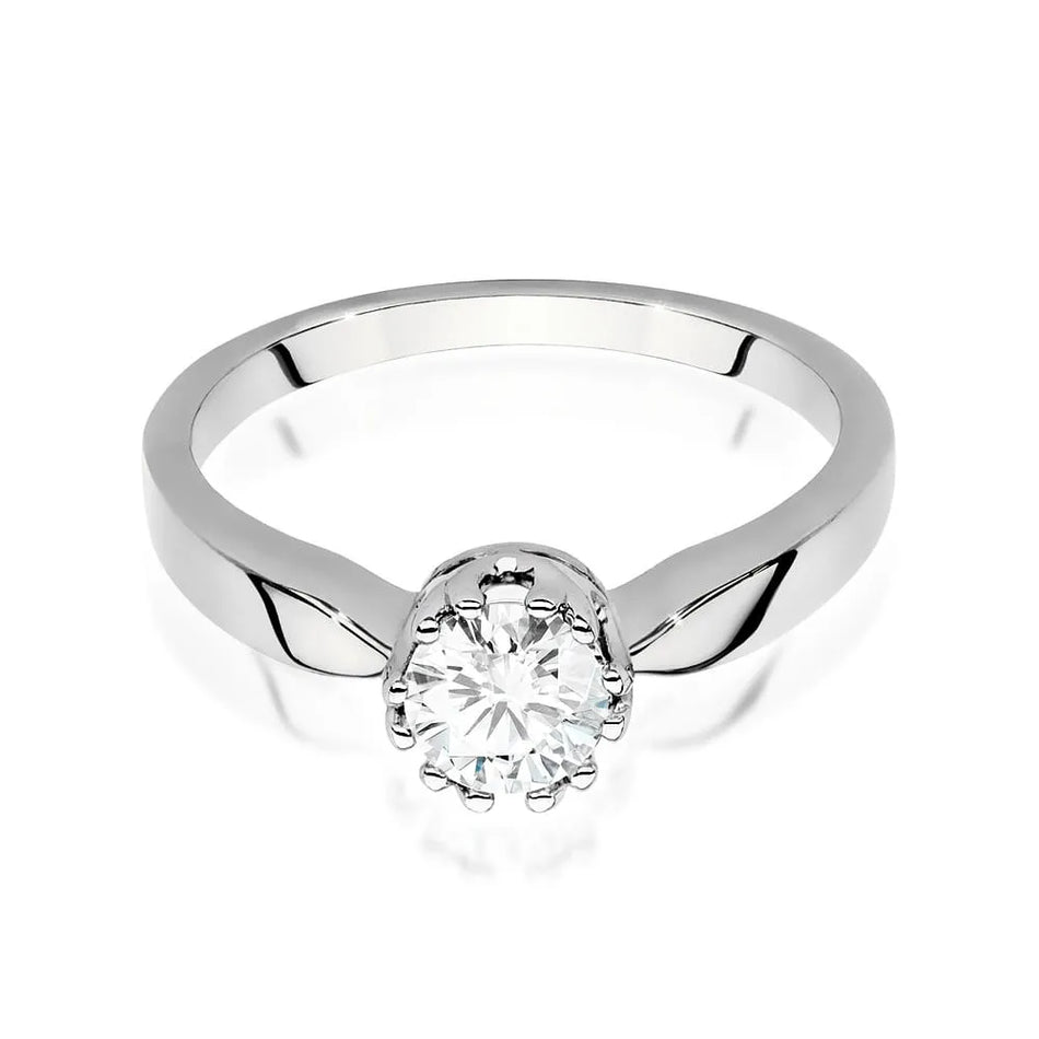 Goldring mit 0,50 ct Diamant