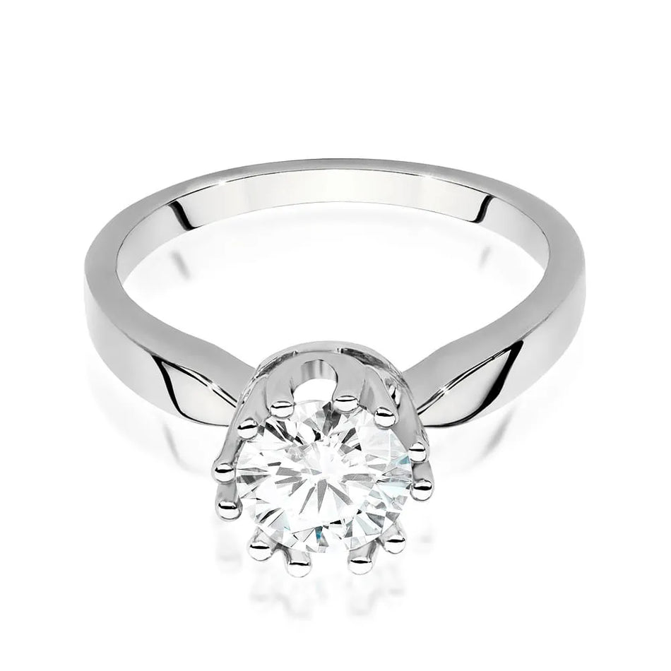 Goldring mit 1,00 ct Diamant