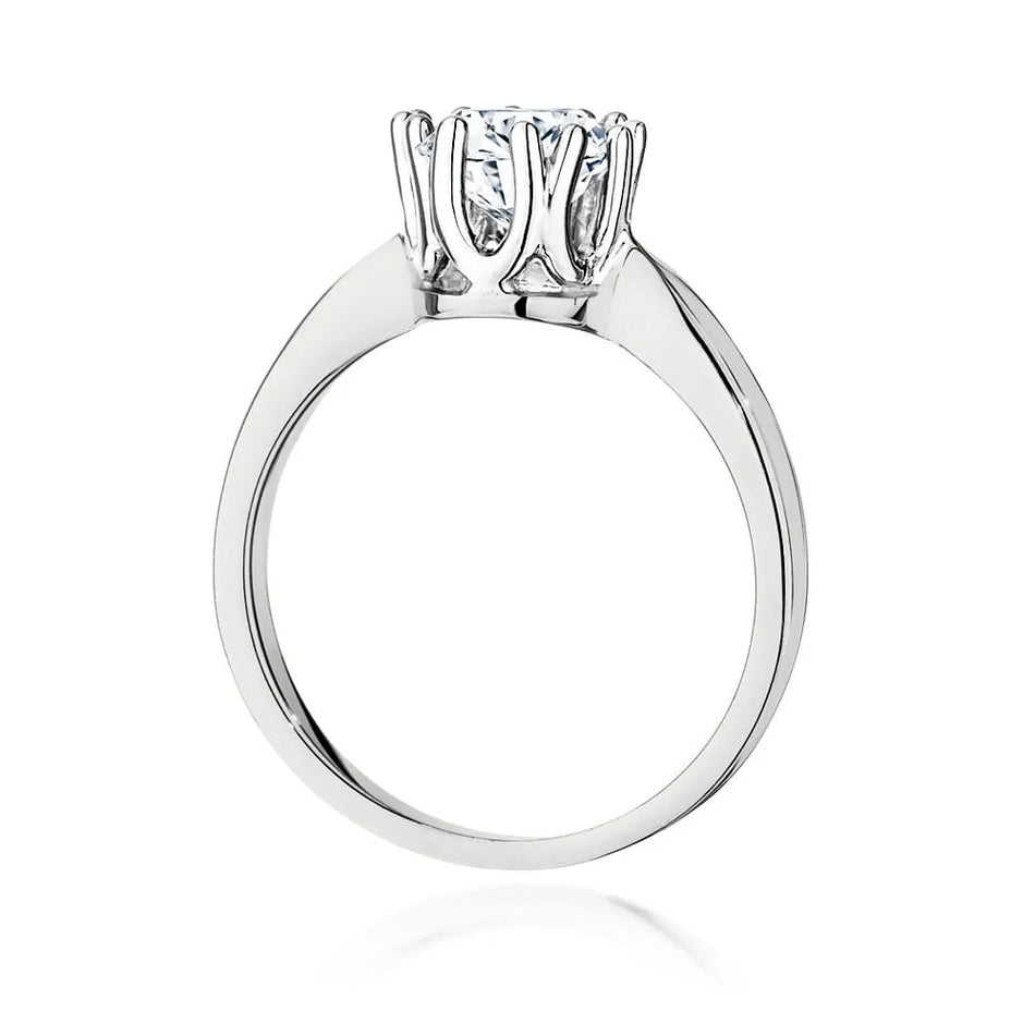 Goldring mit 1,00 ct Diamant