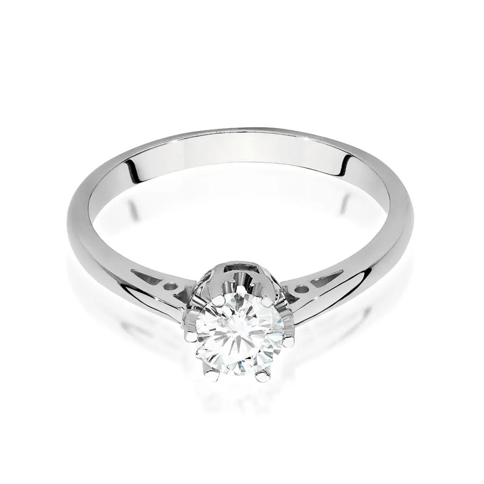 Goldring mit 0,50 ct Diamant