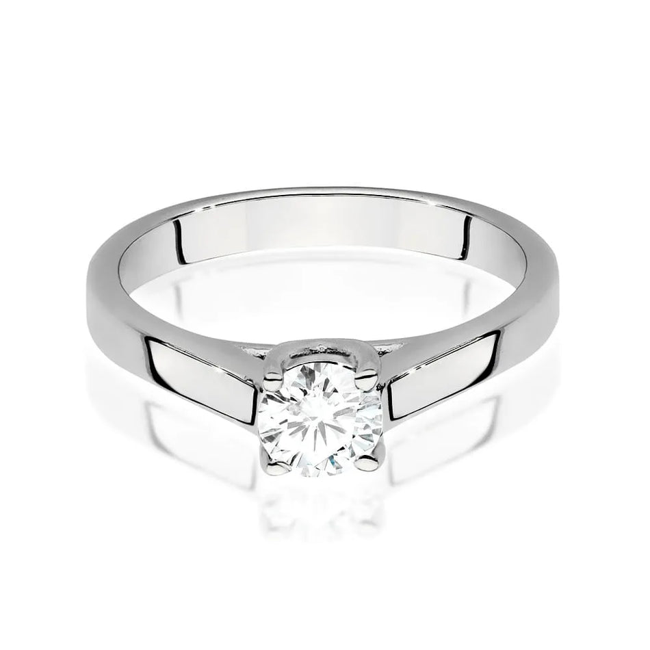 Goldring mit 0,50 ct Diamant