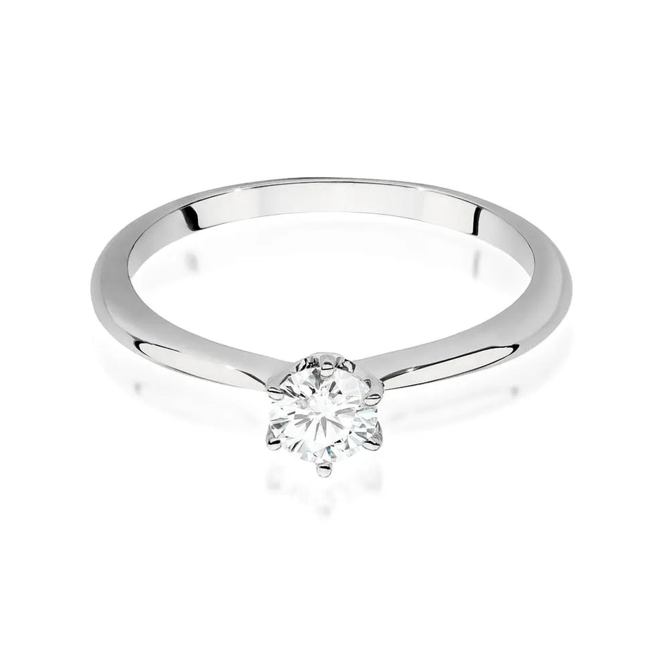 Goldring mit 0,50 ct Diamant