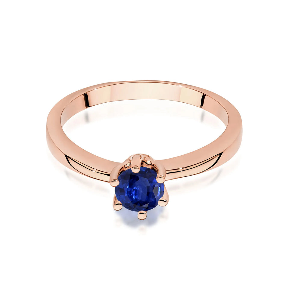 Ring mit Saphire 0.5ct| 14K (585) Gold
