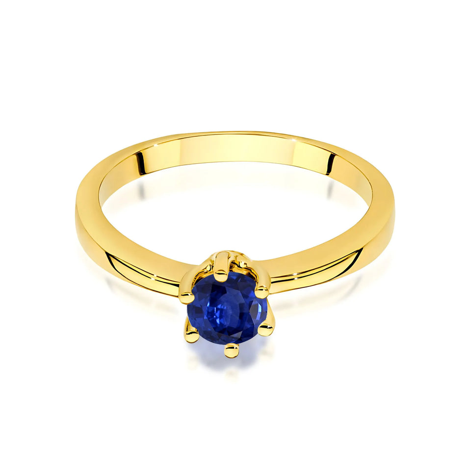 Ring mit Saphire 0.5ct| 14K (585) Gold
