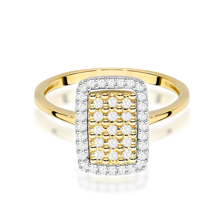 Gold Ring with 0.27ct Diamonds