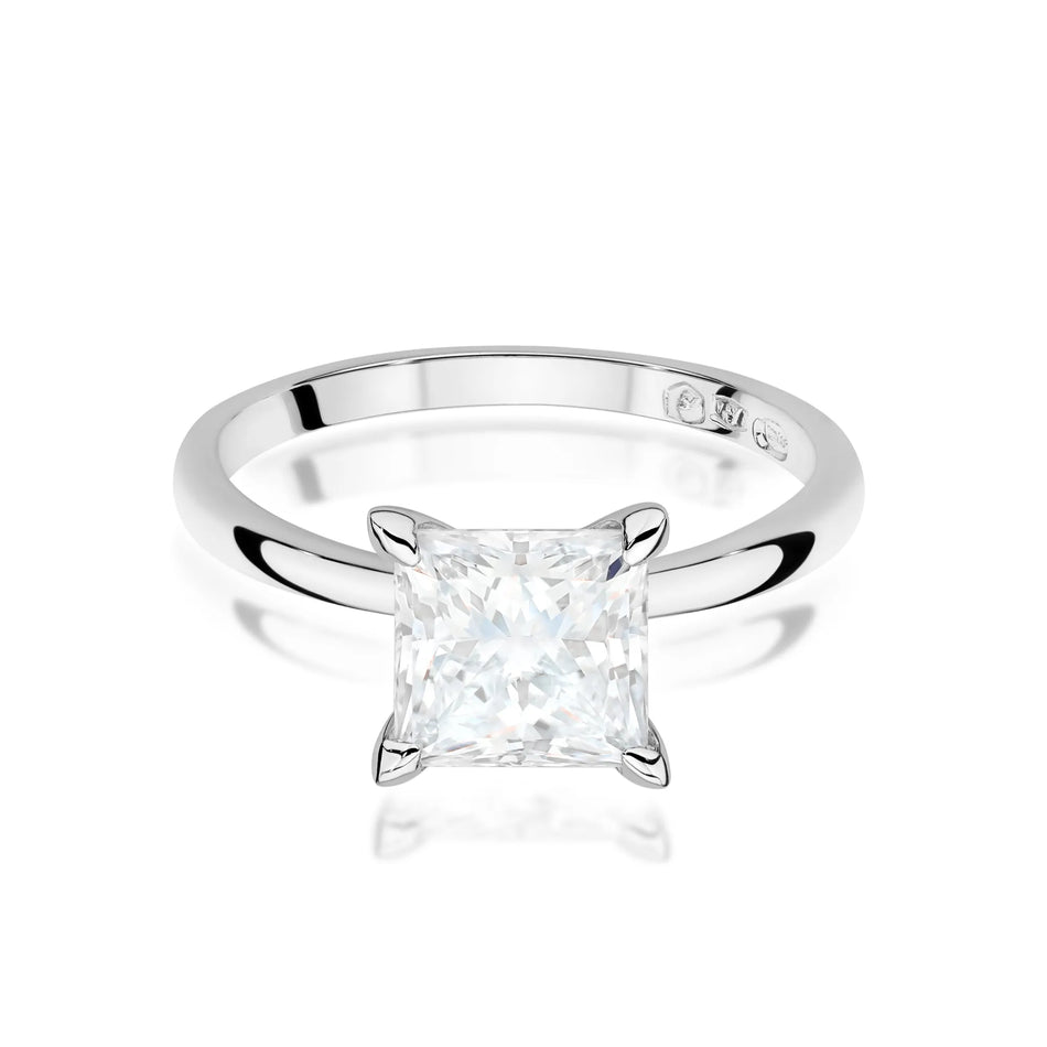 Ring mit Labordiamant 2ct | 14K (585) Gold