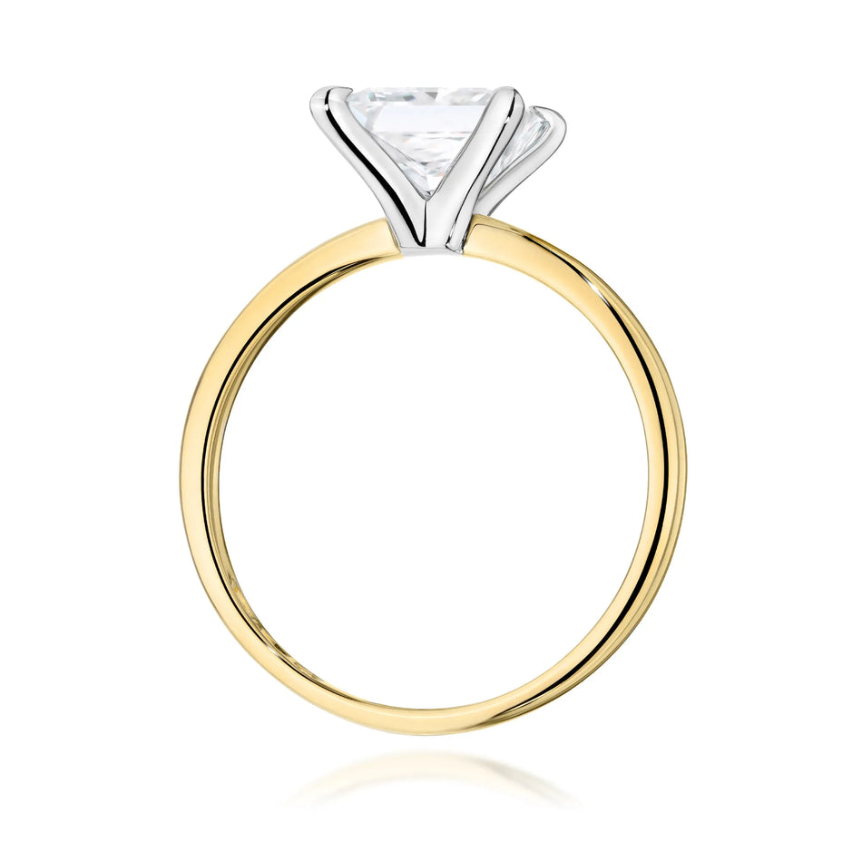 Ring mit Labordiamant 2ct | 14K (585) Gold