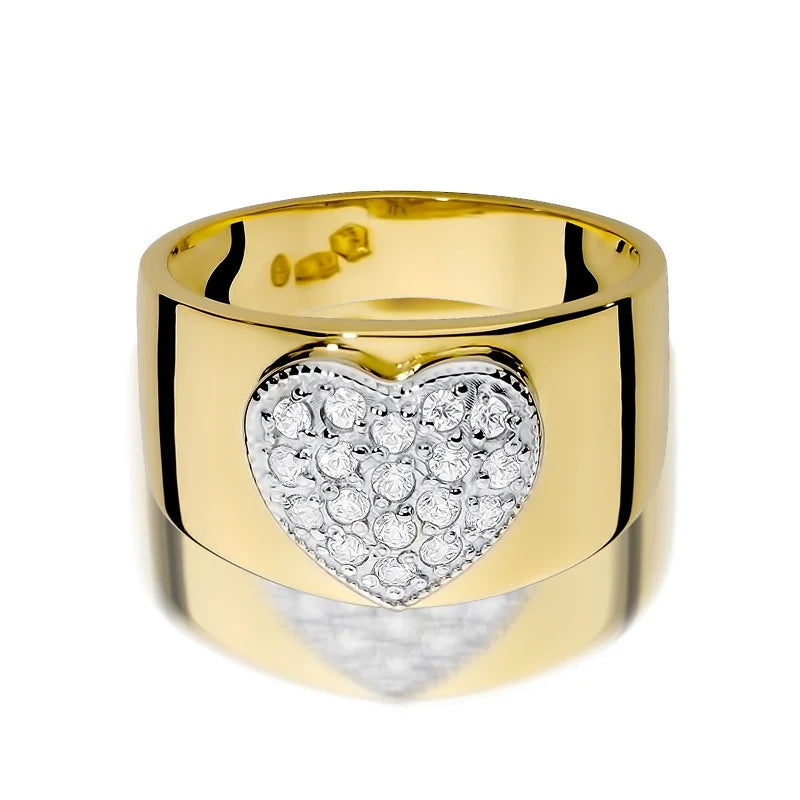 Gold Ring with 0.261ct Diamonds