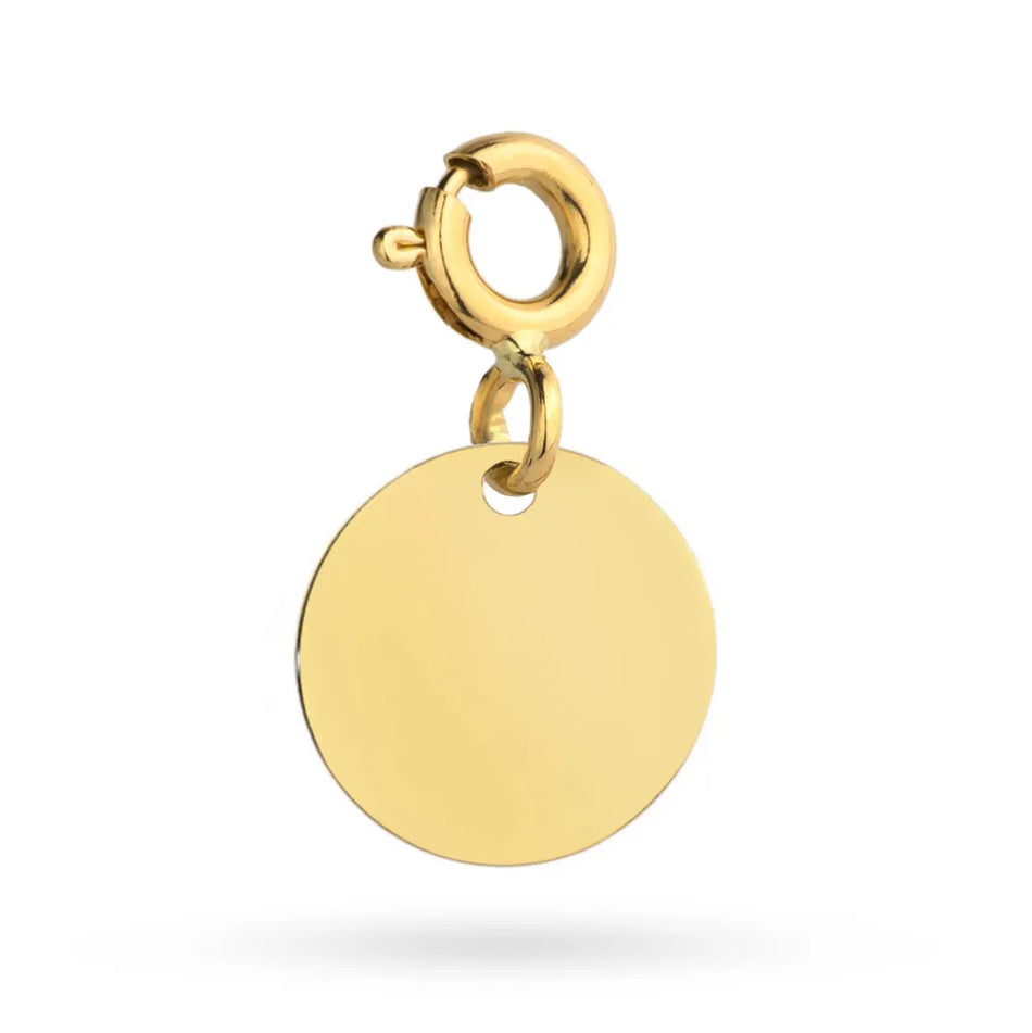 Gold Pendant Circle