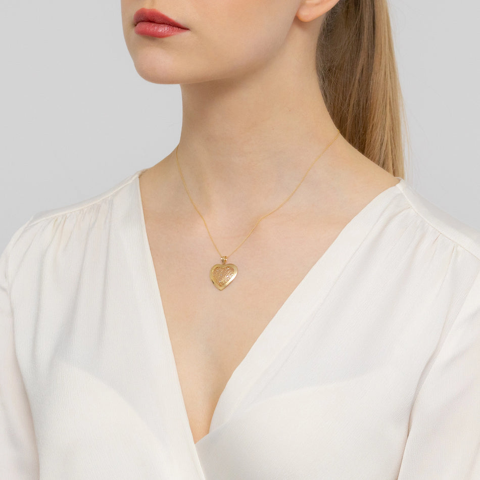 Gold Anhänger Herz